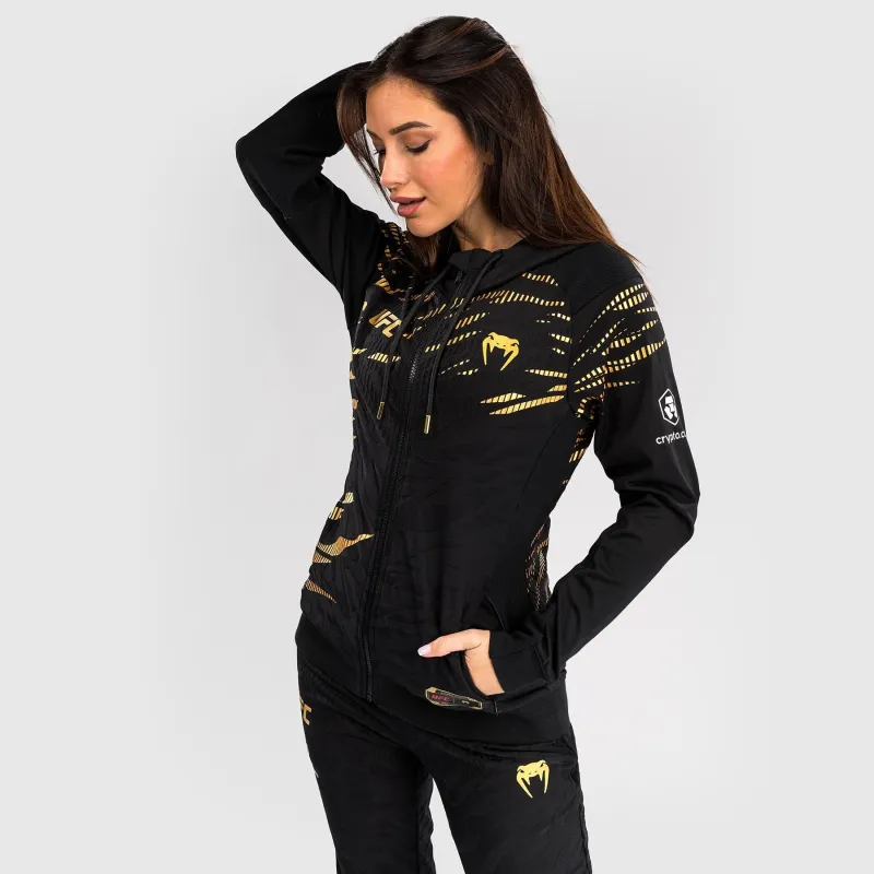 UFC Fusion by Venum Authentic Fight Night Women’s Walkout Hoodie - Champion - Image 2