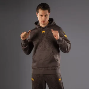 UFC Fusion by Venum Fight Week Men’s Pullover Hoodie - Earthen Brown