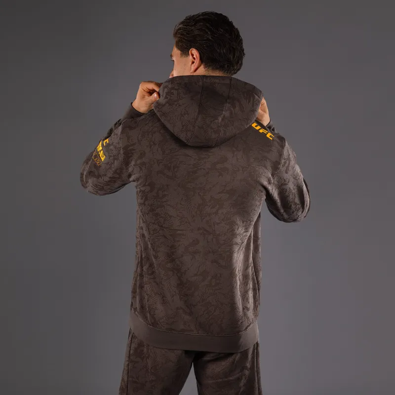UFC Fusion by Venum Fight Week Men’s Pullover Hoodie - Earthen Brown - Image 4