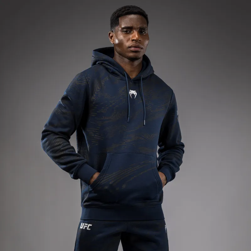 UFC Fusion by Venum Fight Week Men’s Pullover Hoodie - Oceanic Blue - Image 2