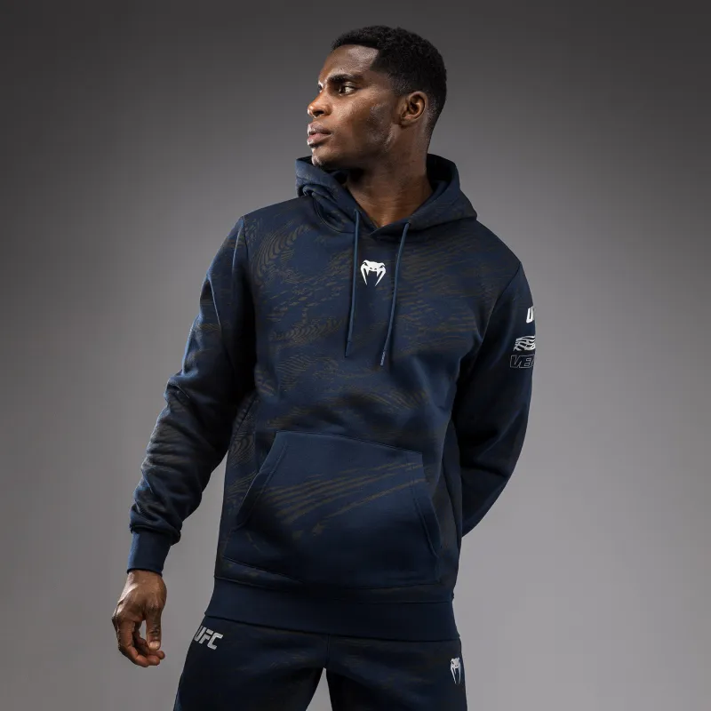 UFC Fusion by Venum Fight Week Men’s Pullover Hoodie - Oceanic Blue - Image 3