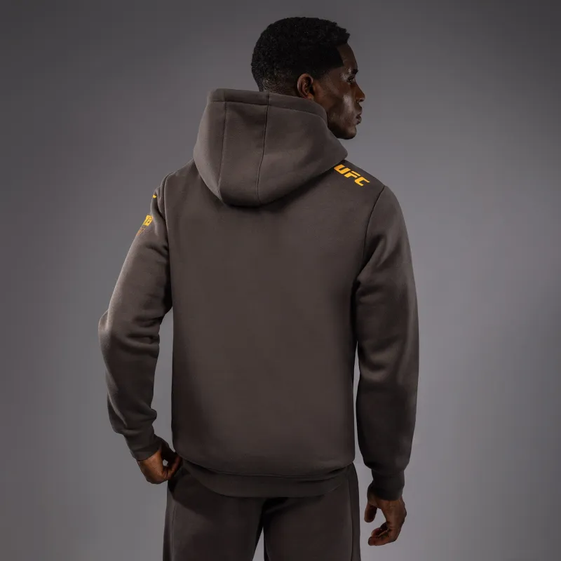 UFC Fusion by Venum Fight Week Men’s Pullover Hoodie - Solid Earthen Brown - Image 5