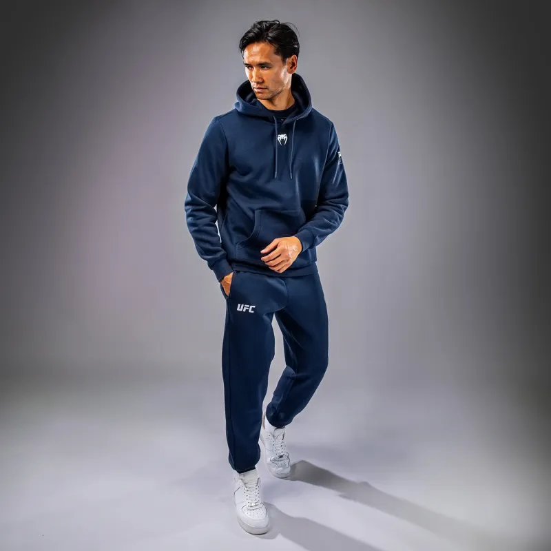 UFC Fusion by Venum Fight Week Men’s Pullover Hoodie - Solid Oceanic Blue - Image 5