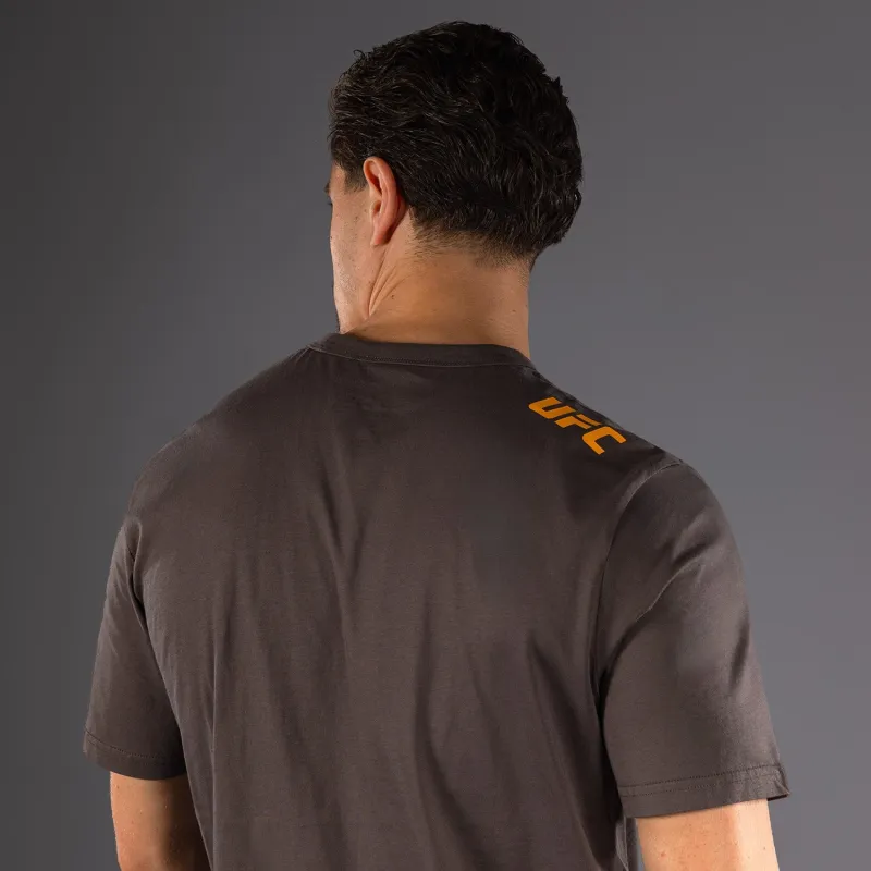 UFC Fusion by Venum Fight Week Men’s Short Sleeve T-Shirt - Solid Earthen Brown - Image 5
