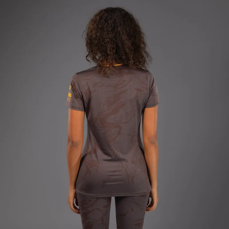 UFC Fusion by Venum Fight Week Women’s Dry-Tech T-Shirt - Earthen Brown - Image 5