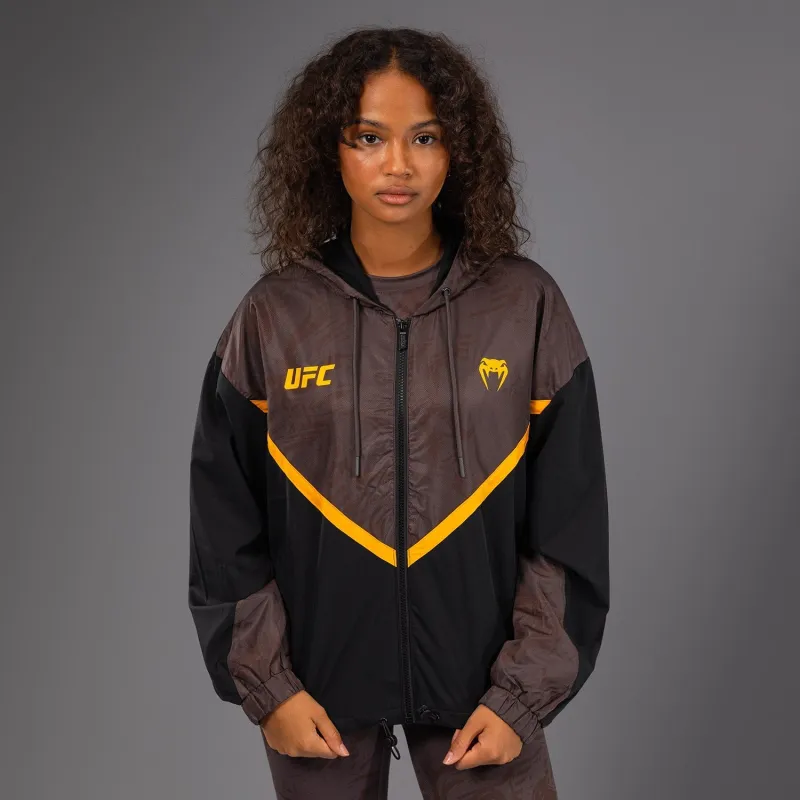 UFC Fusion by Venum Fight Week Women’s Zip Hoodie - Earthen Brown - Image 3