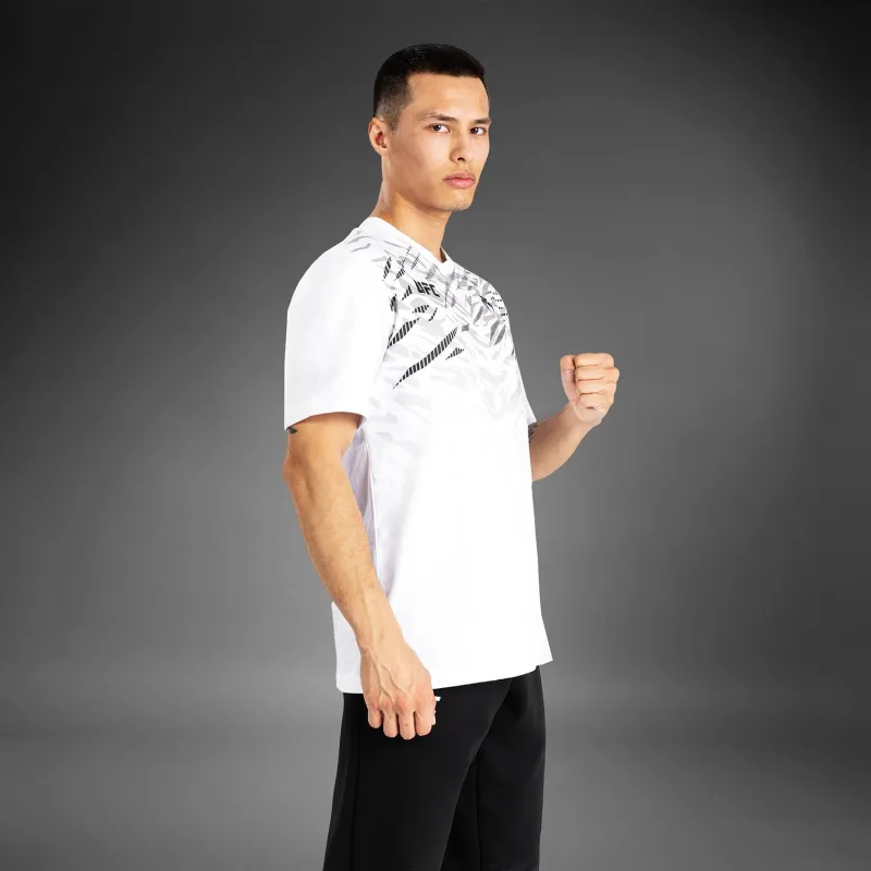 UFC Fusion by Venum Men’s Replica Short Sleeve T-Shirt - White - Image 2