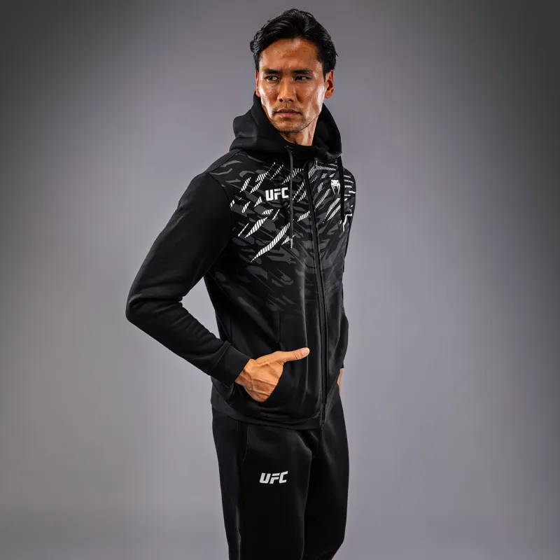 UFC Fusion by Venum Men’s Replica Zip Hoodie - Black - Image 5
