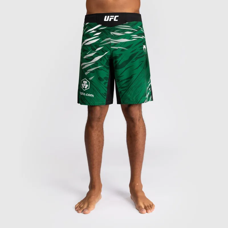 UFC Fusion by Venum Personalized Authentic Fight Night Men's Fight Short - Long Fit - Green - Image 3