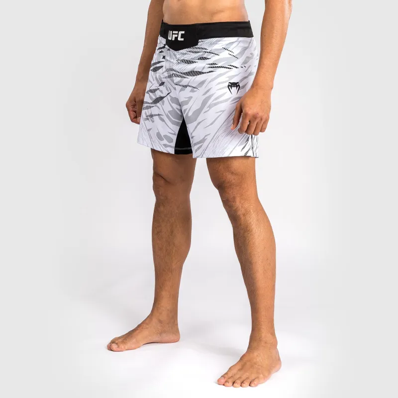 UFC Fusion by Venum Personalized Authentic Fight Night Men's Fight Short - Short Fit - White - Image 3