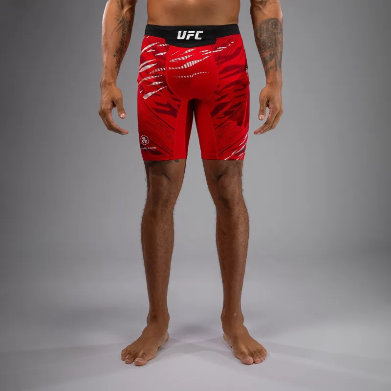 UFC Fusion by Venum Personalized Authentic Fight Night Men’s Vale Tudo Short - Red - Image 2