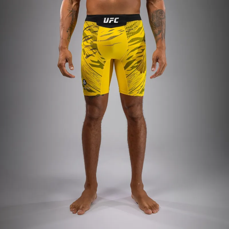 UFC Fusion by Venum Personalized Authentic Fight Night Men’s Vale Tudo Short - Yellow - Image 2