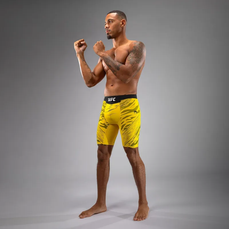 UFC Fusion by Venum Personalized Authentic Fight Night Men’s Vale Tudo Short - Yellow - Image 4