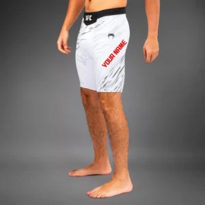 UFC Fusion by Venum Personalized Authentic Fight Night Men’s Vale Tudo Short - White