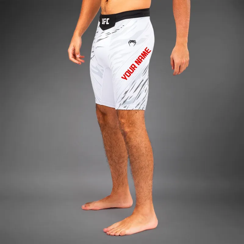 UFC Fusion by Venum Personalized Authentic Fight Night Men’s Vale Tudo Short - White