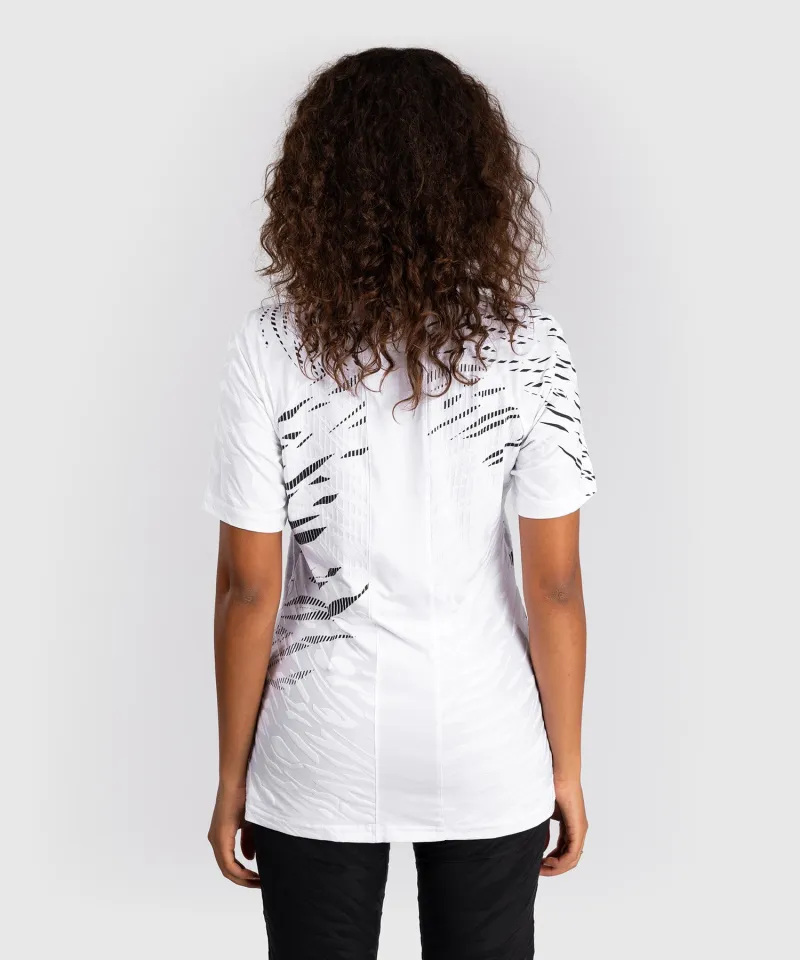 UFC Fusion by Venum Personalized Authentic Fight Night Women's Walkout Jersey - White - Image 5