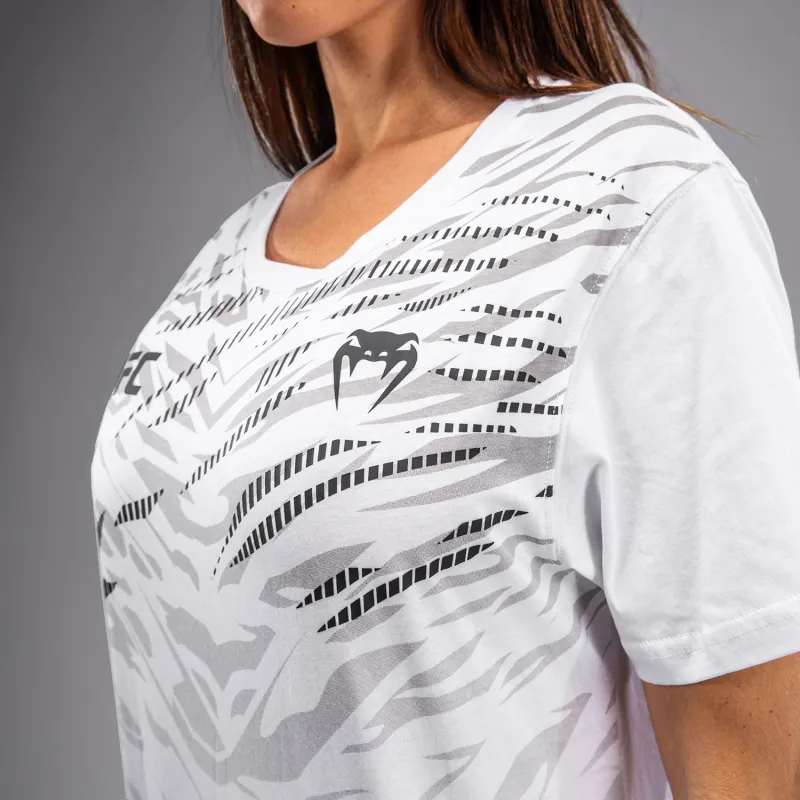 UFC Fusion by Venum Replica Women’s Short Sleeve T-Shirt - White - Image 3