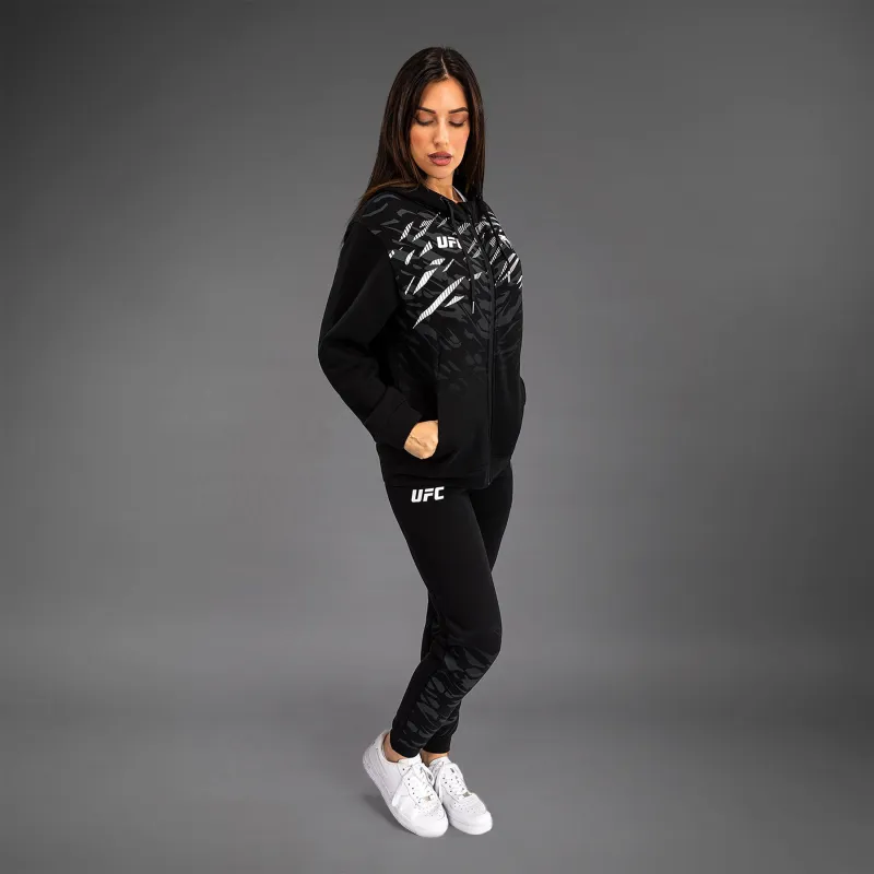UFC Fusion by Venum Women’s Replica Zip Hoodie - Black - Image 2
