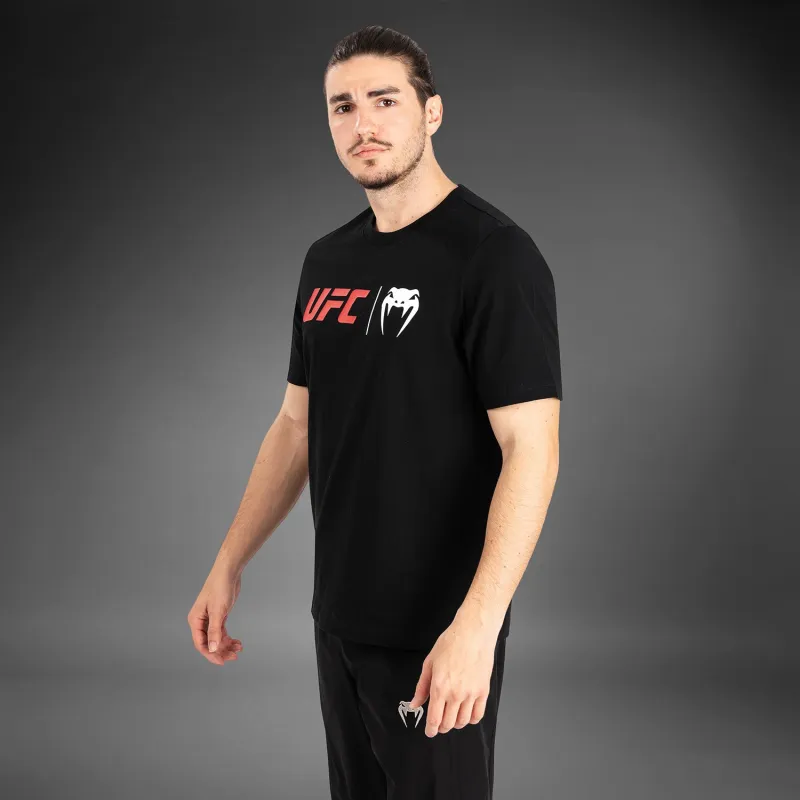 UFC Venum Classic T-Shirt - Black/Red - Image 2