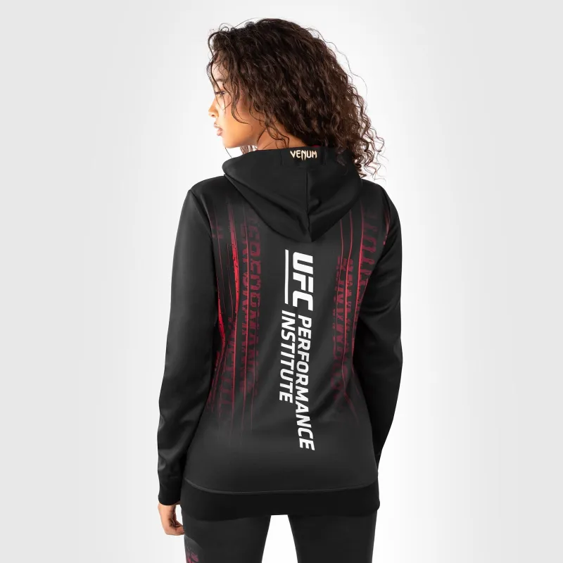 UFC Venum Performance Institute 2.0 Women’s Zip Hoodie - Black/Red - Image 2