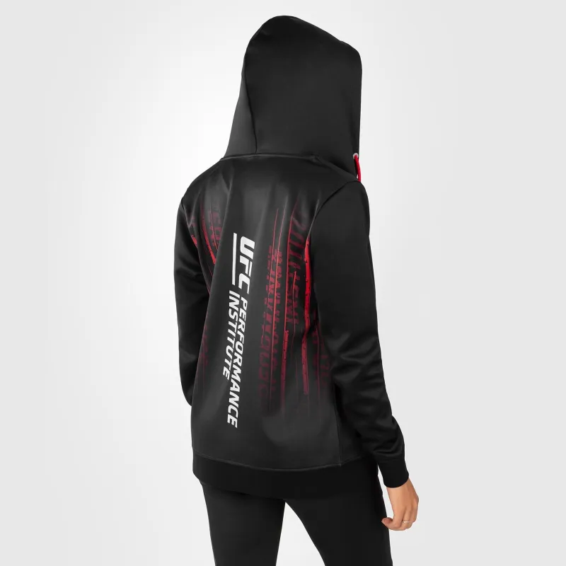 UFC Venum Performance Institute 2.0 Women’s Zip Hoodie - Black/Red - Image 3