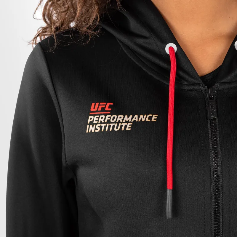 UFC Venum Performance Institute 2.0 Women’s Zip Hoodie - Black/Red - Image 4