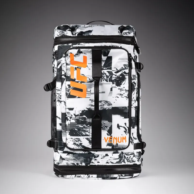 UFC Zenith by Venum Fight Week Sports Bags Black/White/Orange Backpack Personalized - Image 2