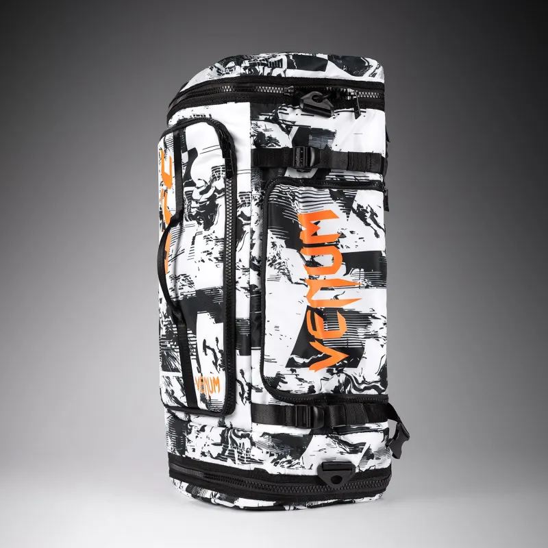 UFC Zenith by Venum Fight Week Sports Bags Black/White/Orange Backpack Personalized - Image 3