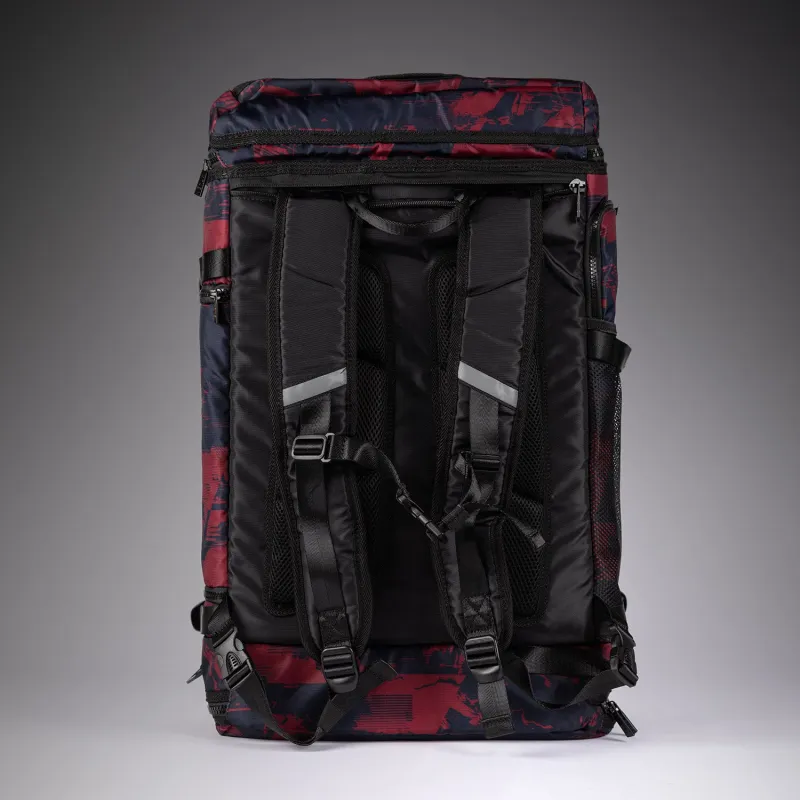 Unisex UFC Zenith by Venum Burgundy Authentic Fight Week Gear Bag Backpack (48L) - Image 4