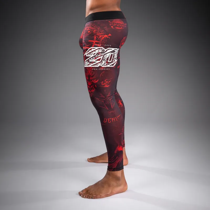 Venum 20th Anniversary Spats - Black/Red - Image 2