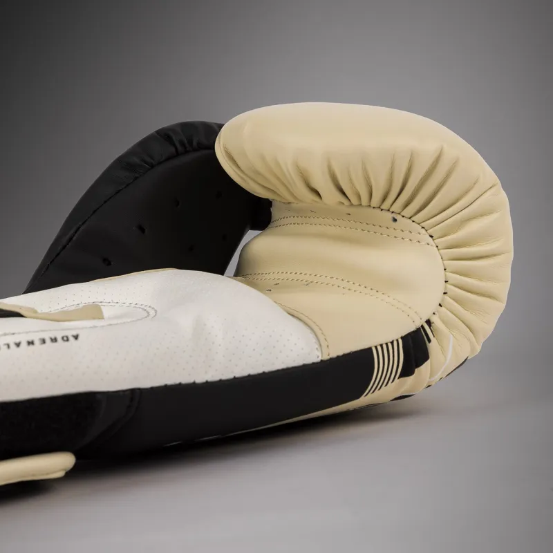 Venum Adrenaline Boxing Gloves - Black/ Ivory - Image 4