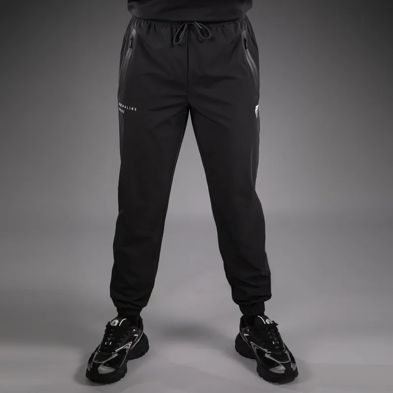 Venum Adrenaline Joggers - Black/Silver Grey - Image 2