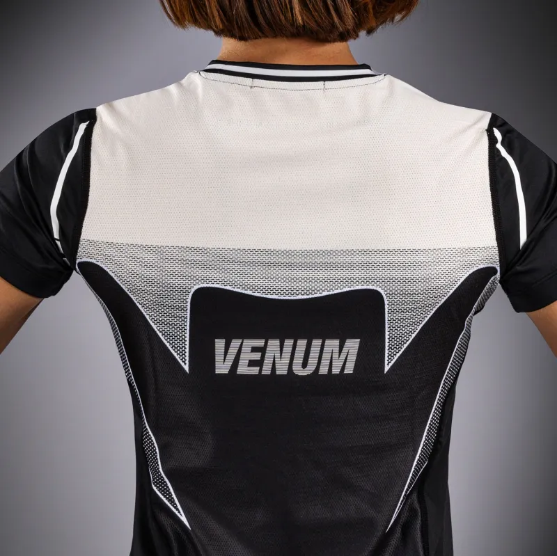 Venum Adrenaline Women's Dry-Tech T-Shirt - Black/ Ivory - Image 3