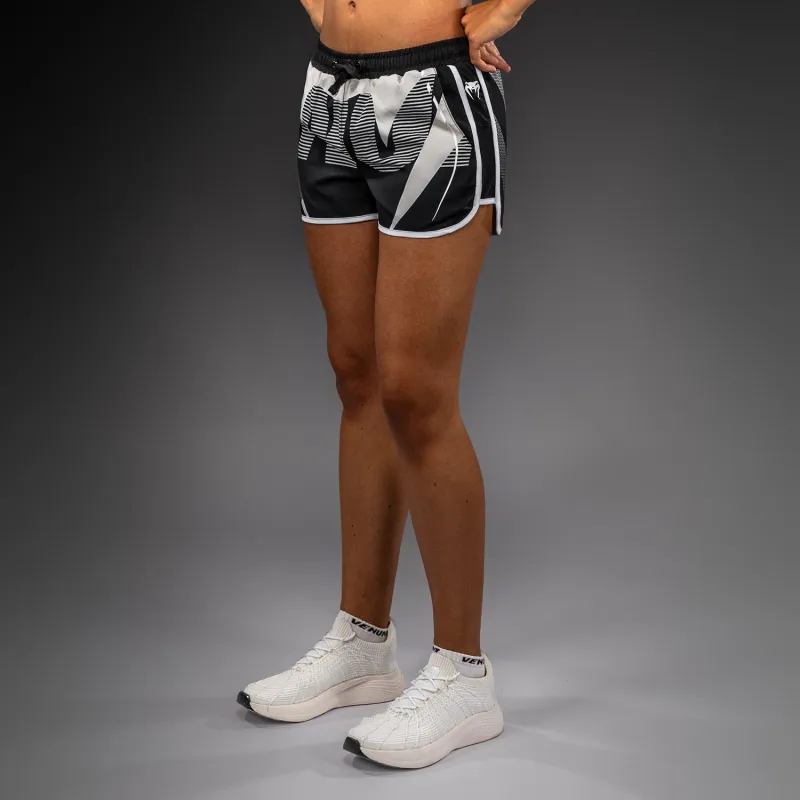 Venum Adrenaline Women's Training Shorts - Black/ Ivory - Image 3