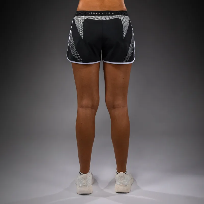 Venum Adrenaline Women's Training Shorts - Black/ Ivory - Image 4
