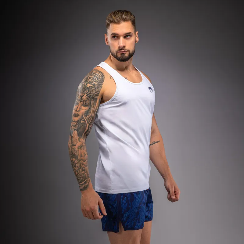 Venum Aqua Tank Top - White/Blue - Image 2