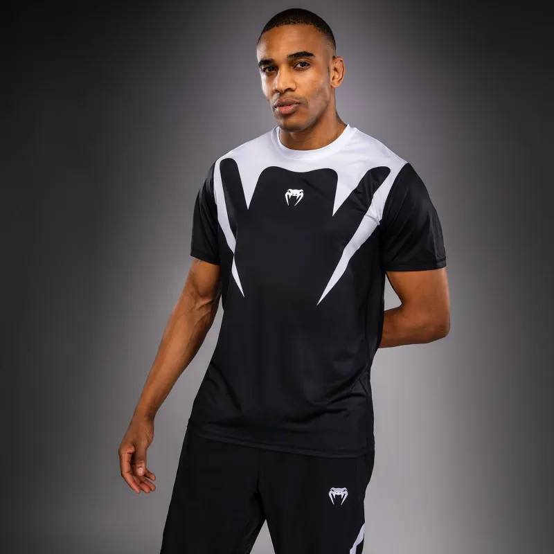 Venum Attack 90 Dry-Tech T-Shirt - White/Black - Image 3