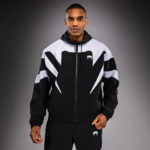Venum Attack 90 Track Jacket - White/Black