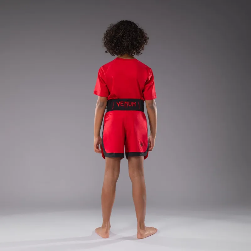 Venum Classic Kids Boxing Shorts - Cherry Red - Image 4