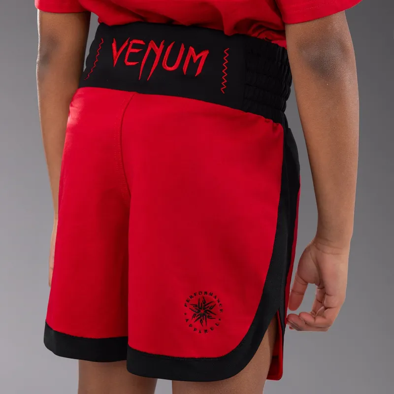Venum Classic Kids Boxing Shorts - Cherry Red - Image 5