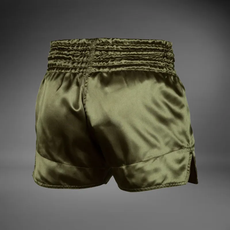 Venum Classic Muay Thai Short - Khaki/Black - Image 2
