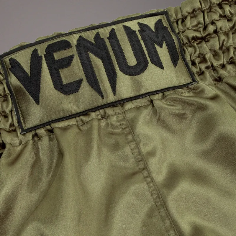 Venum Classic Muay Thai Short - Khaki/Black - Image 3