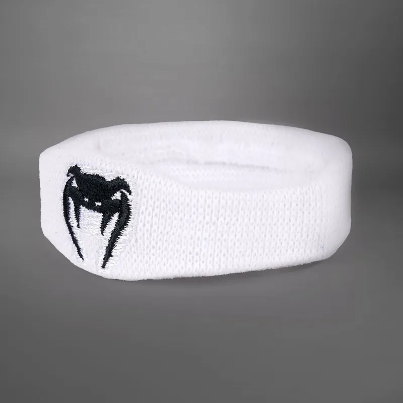 Venum Bicep Bands - White/Black - Image 2