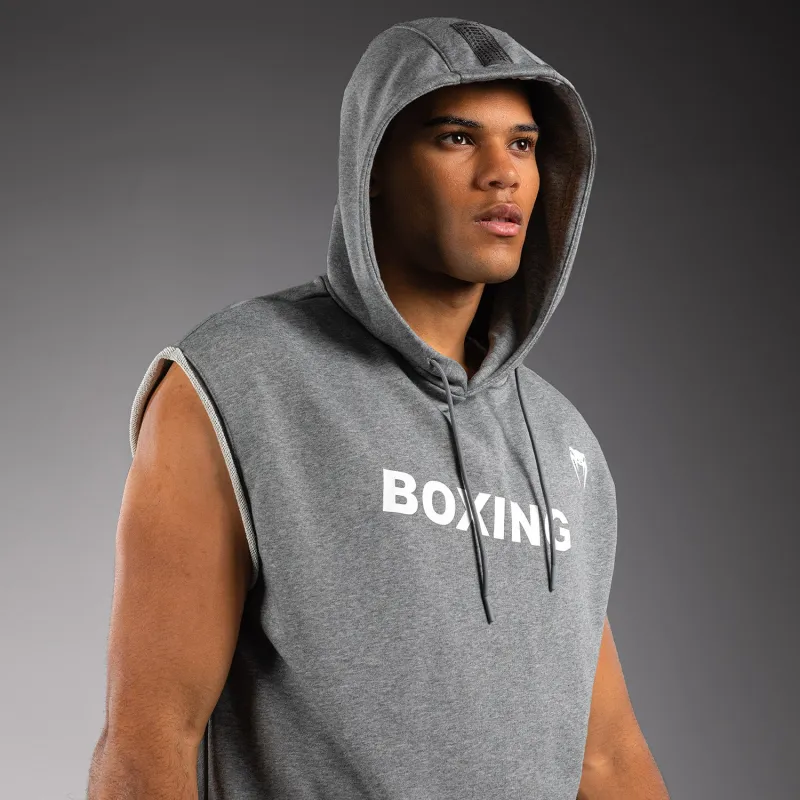 Venum Boxing VT Sleeveless Hoodie - Heather Grey - Image 4