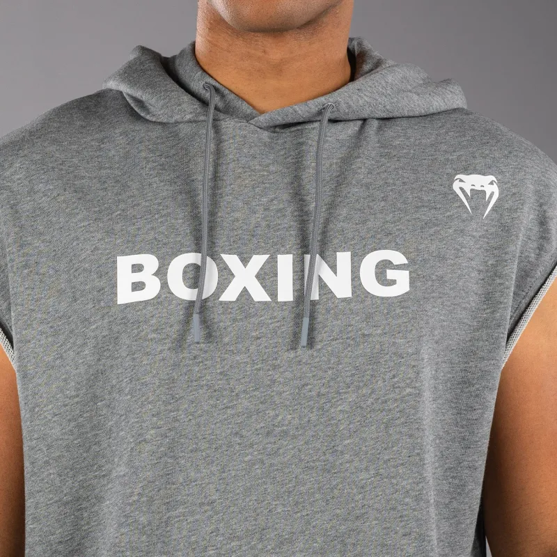 Venum Boxing VT Sleeveless Hoodie - Heather Grey - Image 5