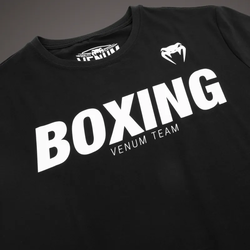 Venum Boxing VT T-shirt - Black/White - Image 4