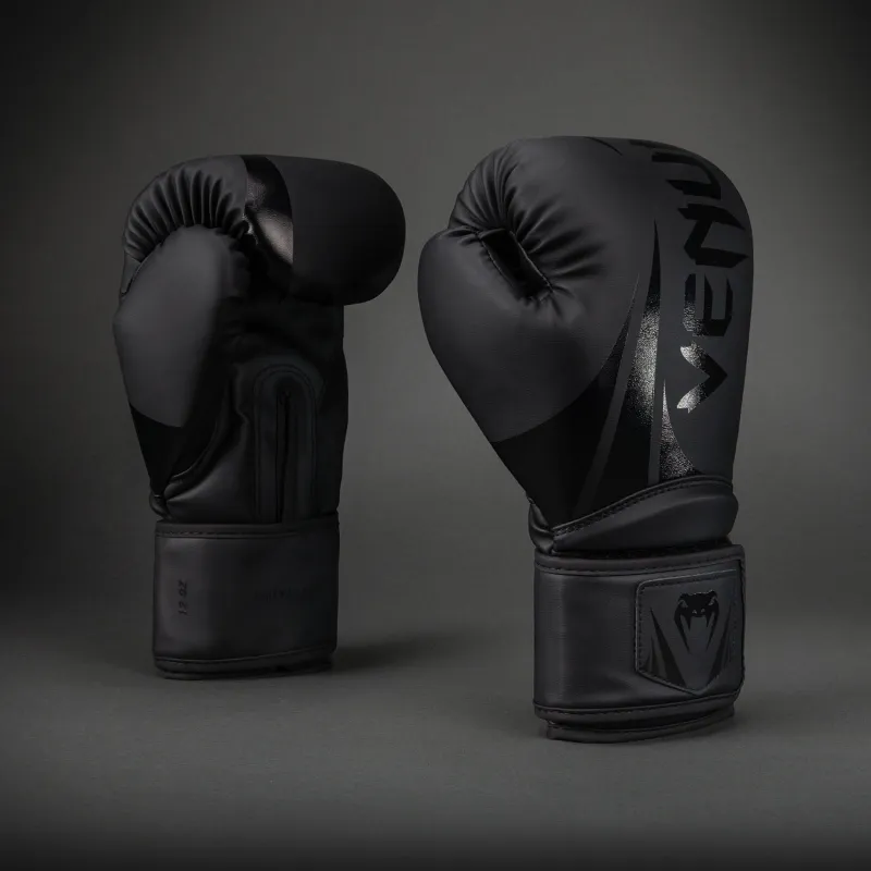Venum Challenger 2.5 Boxing Gloves – Black/Black - Image 2