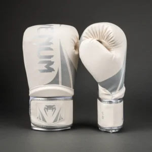 Venum Challenger 2.5 Boxing Gloves – White/Silver