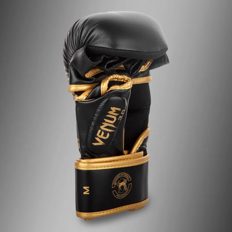 Venum Challenger 3.0 Sparring Gloves - Black/Gold - Image 2