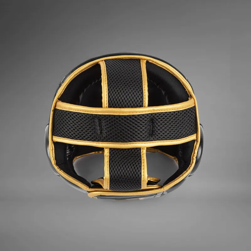 Venum Challenger Headgear - Black/Gold - Image 4